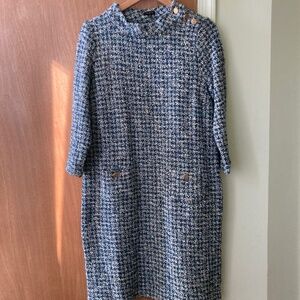 Tweed Talbots Sheath Dress